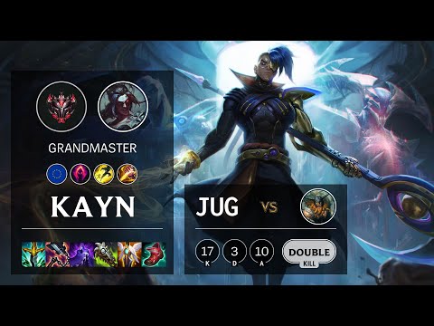 Kayn Jungle vs Olaf - EUW Grandmaster Patch 11.10