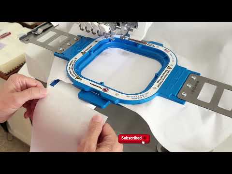 How to Stabilize Flour Sack Towels for Embroidery