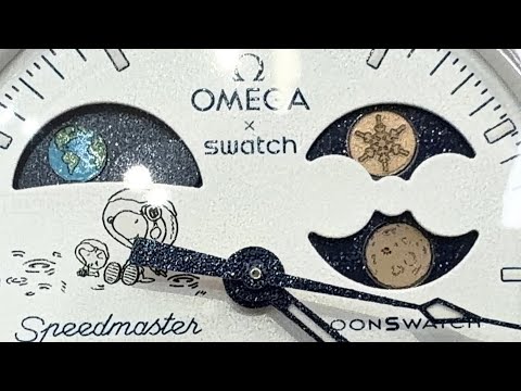 Unboxing  SWATCH x OMEGA MISSION TO EARTHPHASE MOONSHINE GOLD COLD MOON 🌕 ❄️ 