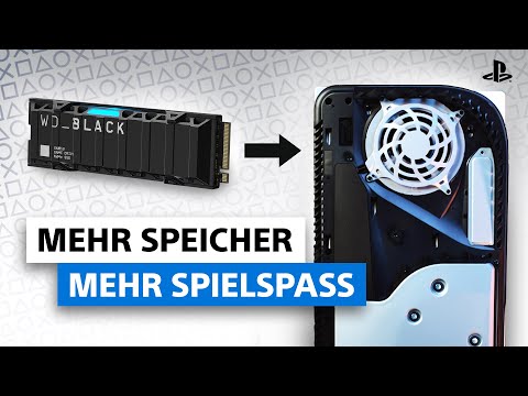 Mehr Platz für Spiele: So einfach erweitert ihr den Speicher eurer PS5