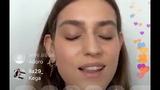 Gaia Gozzi canta “Vedrai Vedrai” di Luigi Tenco a cappella in diretta Instagram