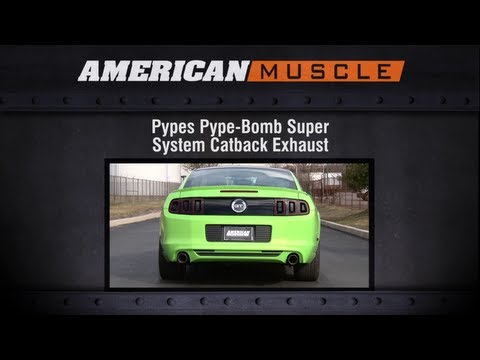 2011-2014 Mustang Pypes Exhaust Sound Clip Pype-Bomb Super System Catback (5.0L GT) Review