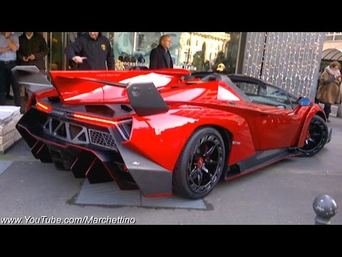 Lamborghini Veneno Roadster - €3.3m Hypercar On The Road