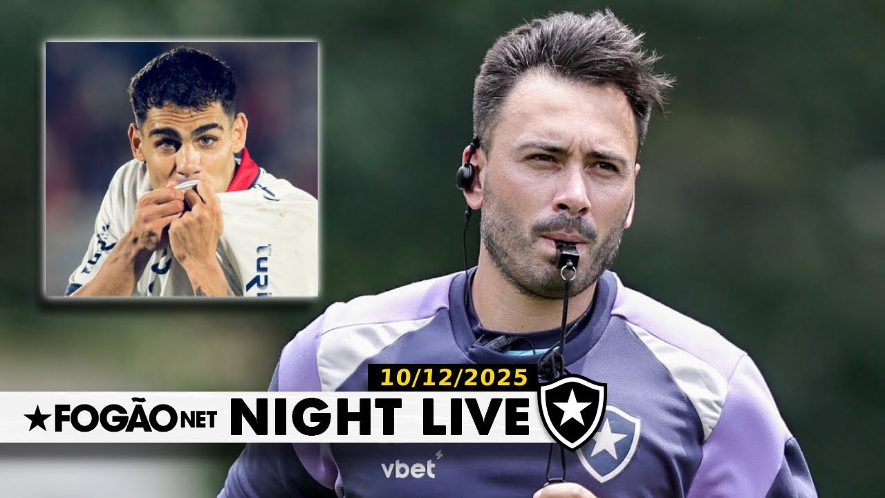 NIGHT LIVE | Davide Ancelotti está nos planos do Botafogo para 2026; Lucas Villalba perto de fechar NIGHT LIVE | Davide Ancelotti está nos planos do Botafogo para 2026; Lucas Villalba perto de fechar