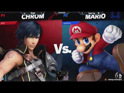 Tempo 22 - Spam Cop (Mario) Vs. Shoghi (Chrom, Ike) - Grand Finals - Smash Ultimate