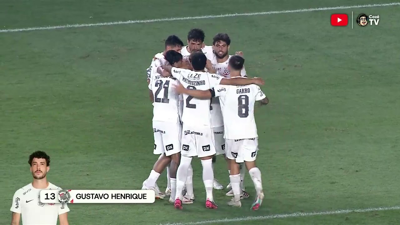 GOOOOOOOOOOOL!!! GUSTAVO HENRIQUE EMPATO O JOGO PARA O TIMÃO!!