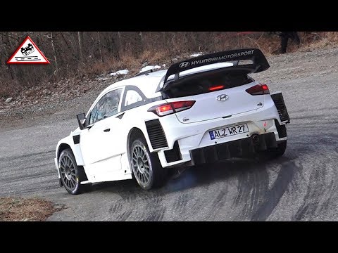 Test Day Loeb | Pre Rallye Monte-Carlo 2019 | Hyundai WRC [Passats de canto]