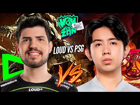 LOUD ROBO vs PSG AZHI, duelo de WORLDS - LOUD vs PSG