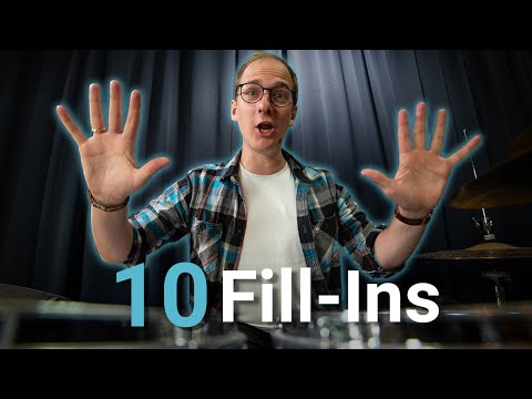 Deine zehn ersten Fill Ins - Perfekt für Schlagzeug Anfänger*innen (mit kostenlosen Noten)