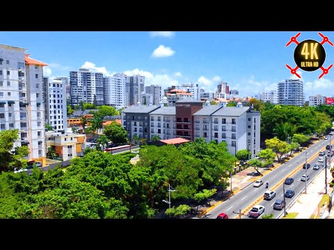 Beautiful and Green Aerial Views of Santo Domingo 🇩🇴 Drone Edition 4K Ultra HD