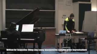 Double Identities (2014): for pianist and hip hop DJ. By composer Erik Spangler.