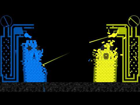 Castle Destruction Marble Race ☆ The War Day #24-25