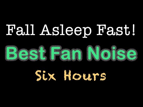 Box Fan White Noise - 6 Hours Black Screen