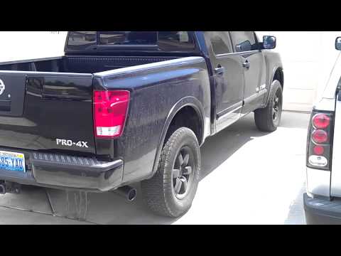 Nissan Titan Borla 40348 Muffler Swap