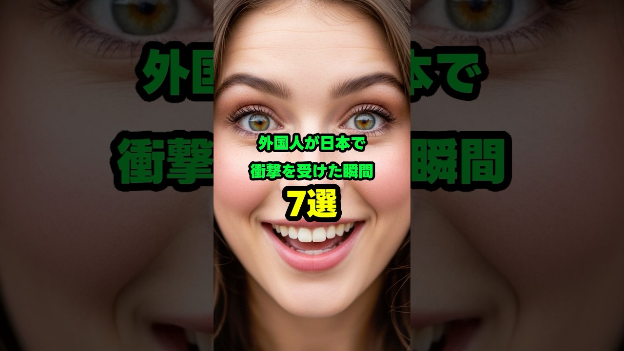 【海外の反応】外国人が日本で衝撃を受けた瞬間7選「日本の日常、レベルが違いすぎる」