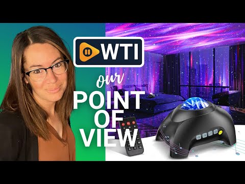 Northern Galaxy Light Aurora Projector - WTI product video review