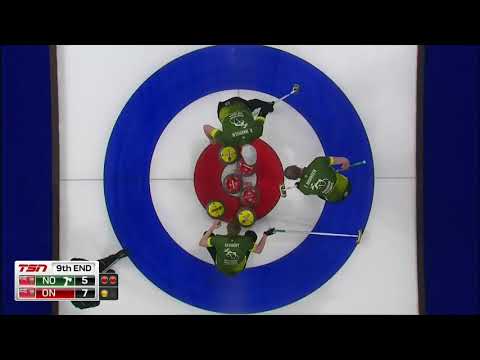 #brier2020 [9E] "Make it, man! MAKE IITTT!!" Jacobs (NO) down 2, desperate for 3 vs Epping (ON)