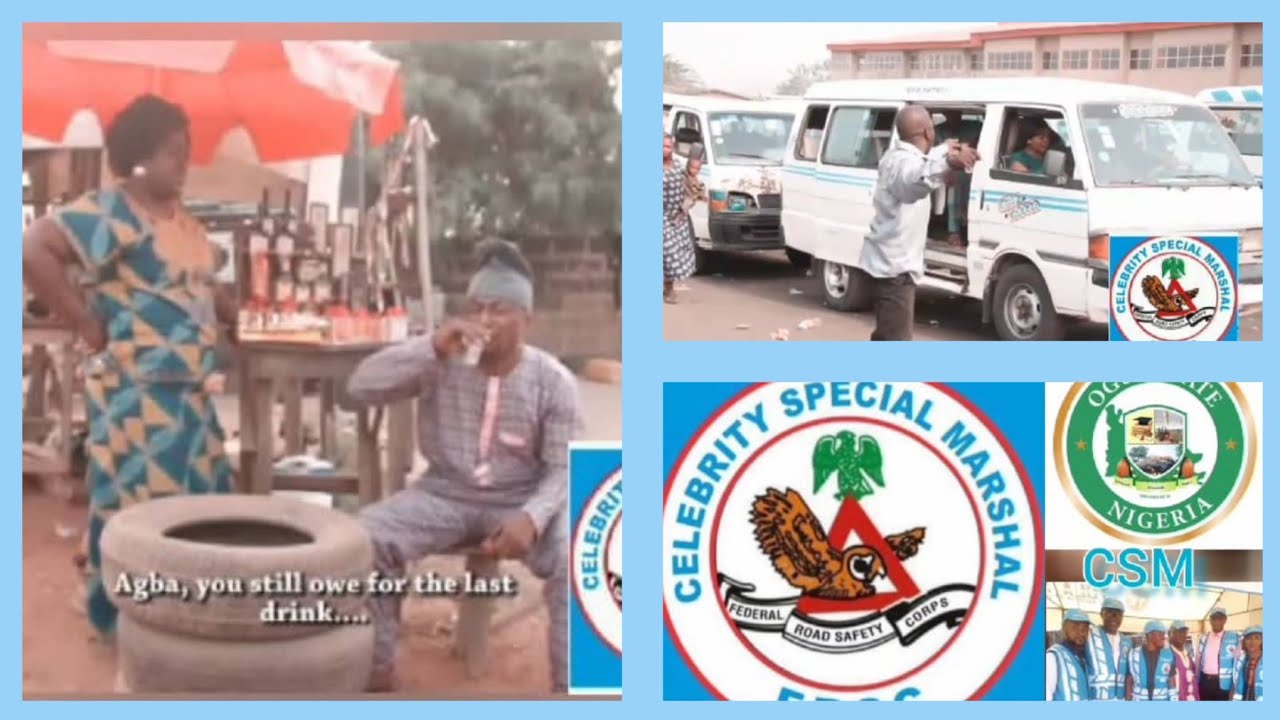 Watch What Segun Ogungbe Did in the New Road Safety Campaigns By Ogun Celebrity Special Marshal Unit of the FRSC