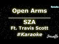 SZA - Open Arms Ft. Travis Scott (Karaoke)