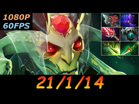 Dota 2 Medusa Pro 21/1/14 (Kills/Deaths/Assists) Top MMR 895 GPM Ranked Full Gameplay