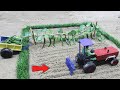 DIY MINI TRACTOR MAKING AGRICULTURE CULTIVATOR FOR CHILI FARMING POUGH MACHINE Povacreator