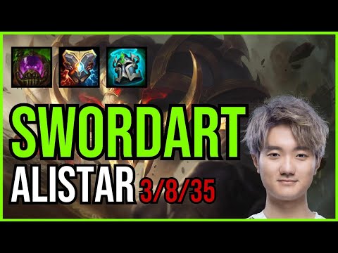 SWORDART - ALISTAR Support - NA Challenger - Patch 11.5