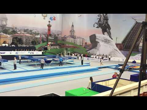 Tumbling WAGC St.Petersburg 2018 (Sofia Karamanolaki 17-21 pass 1(21st place)