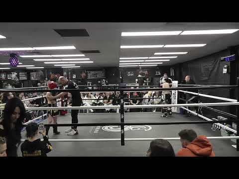 James Krause (9yo Melbourne) vs Tyler S (9yo Adelaide) Stan The Man Cup 12 - Kickboxing