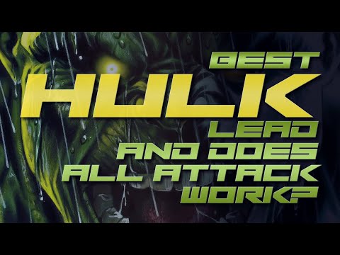 What is the best lead for HULK and does “all attack” work? | MARVEL Future Fight
