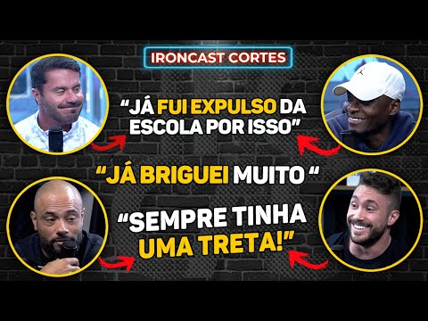 CARIANI, BALESTRIN, ZANCA E BAPTISTA CONTAM AS TRETAS DA ÉPOCA DE ESCOLA – IRONCAST CORTES