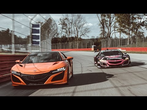 Face-off: Acura NSX vs. NSX GT3 Evo