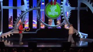 Shaun Majumder & Kumar Pallana at JUST FOR LAUGHS Toronto 2009 video