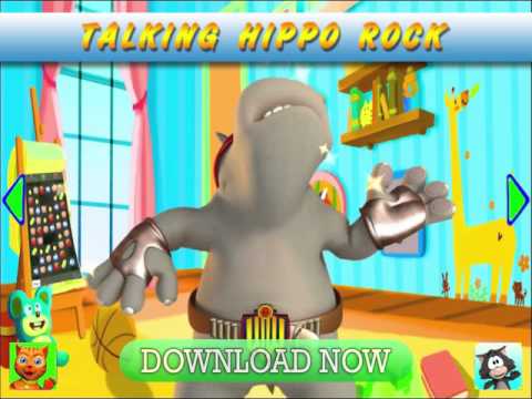 Talking Hippo Rock Video