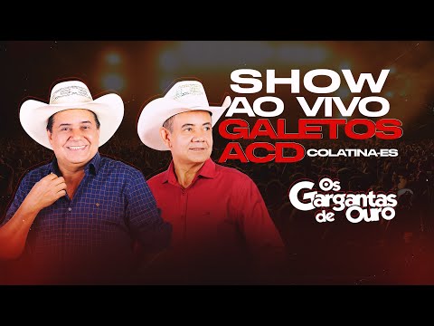 Os Gargantas de Ouro Show Ao Vivo No Galetos Acd Colatina-ES