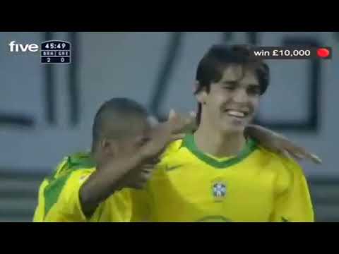 brazil 🇧🇷 ×  🇬🇷 greece  3 × 0  HIGHLIGHTS  All Goals  cup confédérations 2005