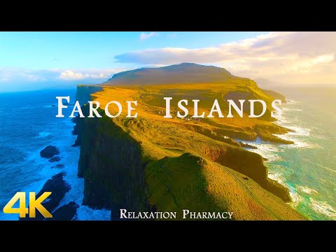 Faroe Islands 4K  - Scenic Relaxation Film With Calming Music - 4K Relaxation Video