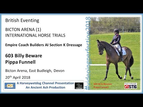 BICTON ARENA (1) INTERNATIONAL HORSE TRIALS: Pippa Funnell