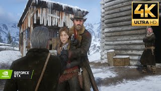 RDR 2 Last Mission Ending in 4K | John Takes Arthur’s Revenge | Dutch Shoots Micah