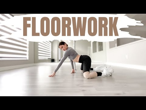 FLOORWORK TUTORIAL🖤Exo Floorwork for Pole Dancing - BEGINNERS/INTERMEDIATE