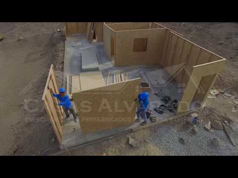 💯Construcción de casa prefabricada (madera)❗