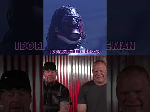 Even Kane agrees The Undertaker's entrance is scary!