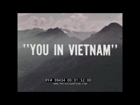1967 U.S. MARINE CORPS. VIETNAM ORIENTATION & INDOCTRINATION FILM   "YOU IN VIETNAM" 99434