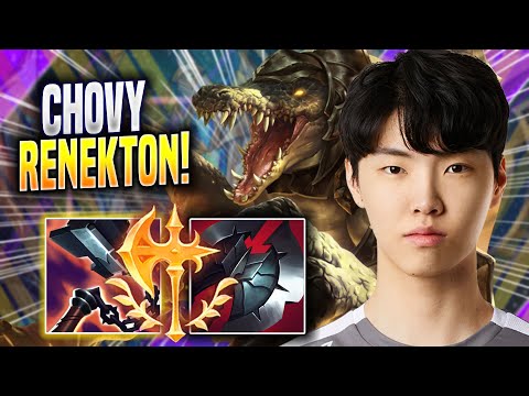 CHOVY IS READY TO PLAY RENEKTON! - GEN Chovy Plays Renekton MID vs Sylas! | Season 2023