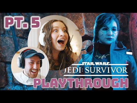SHE'S BACK! Star Wars Jedi Survivor Playthrough Pt. 5 | Jedha and Merrin! Let's Play Jedi Survivor!