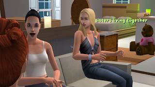 the sims 2 longplay asmr for sleep! 🌷 quiet evening with the callahan sisters (no midroll ads)