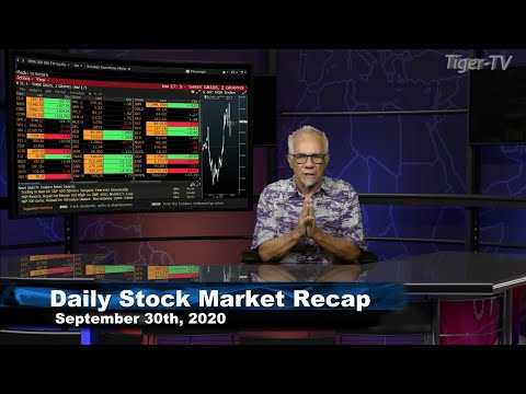 September 30th, Daily Stock Market Recap with Tom O'Brien - 2020