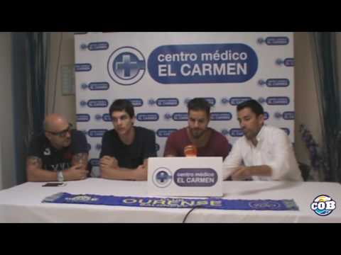 El Ourense Provincia Termal presenta a Christian Díaz y Martín Rodríguez