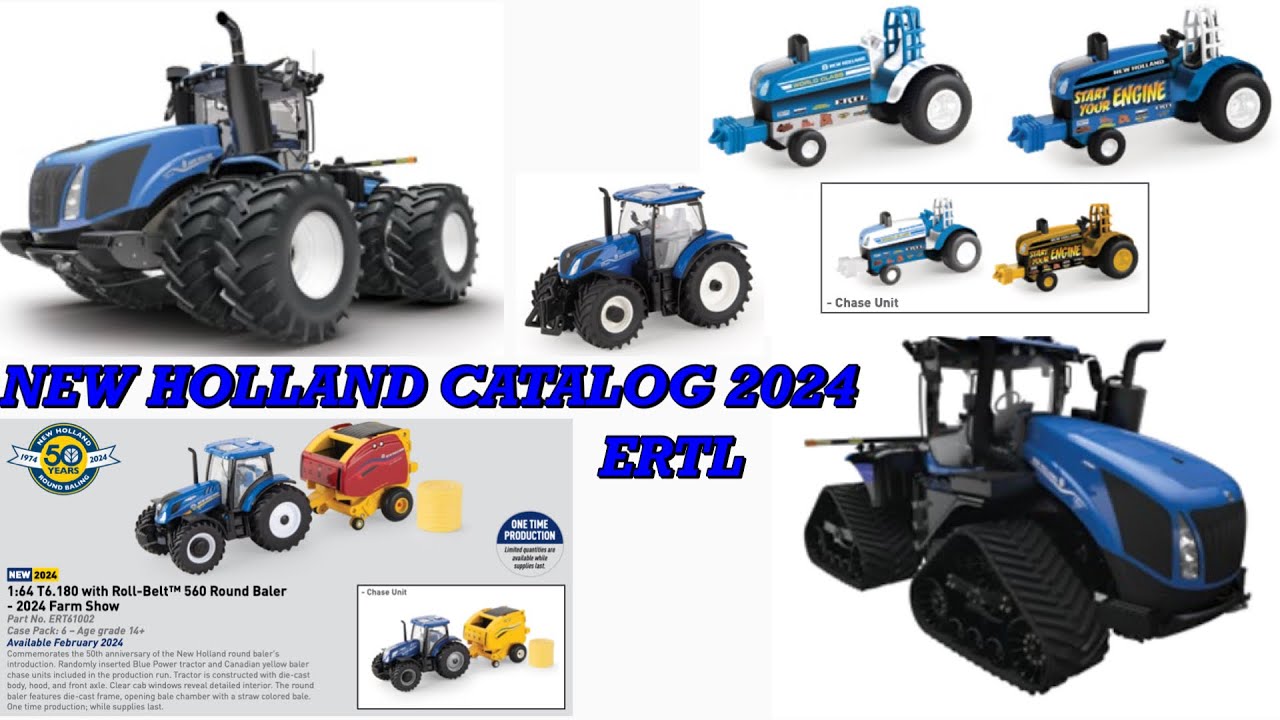 2024 NEW HOLLAND ERTL REPLICA CATALOG