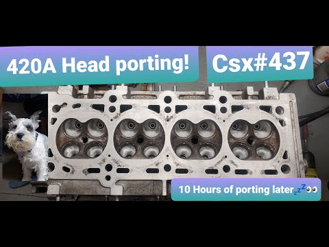 420A Cylinder Head Porting ! THE GOOD/THE BAD/THE UGLY! Eclipse 2g or DSM!