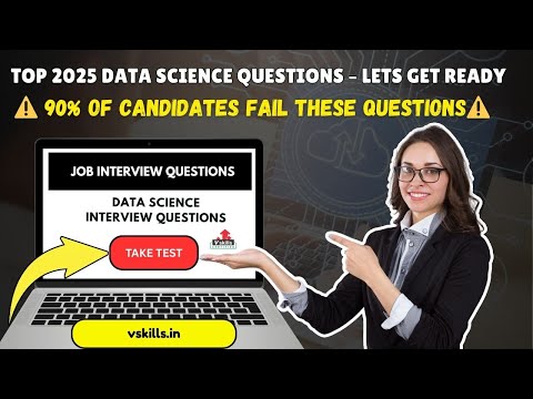 Thumbnail for Data science Interview Questions | Most Asked Data Science Interview Questions 2025 | Interview Prep by Sine, Y&T, Sting